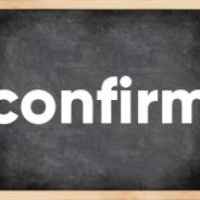 confirm